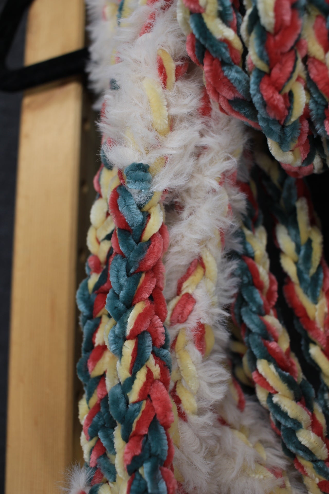 "Fruity Unicorn" Luscious Lei, Medium, Fur