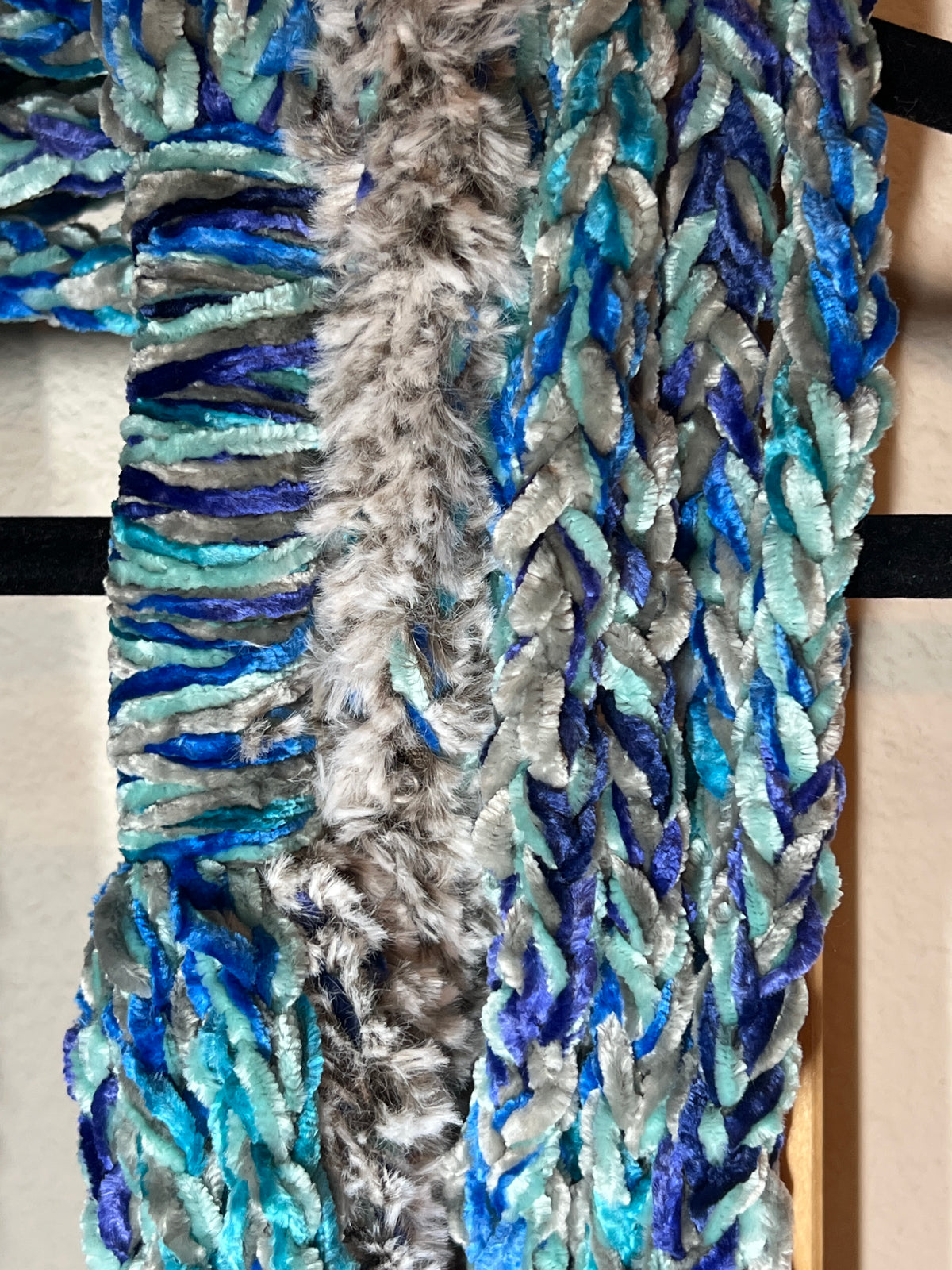 "Cerulean Titan" Luscious Lei - Large, Triple