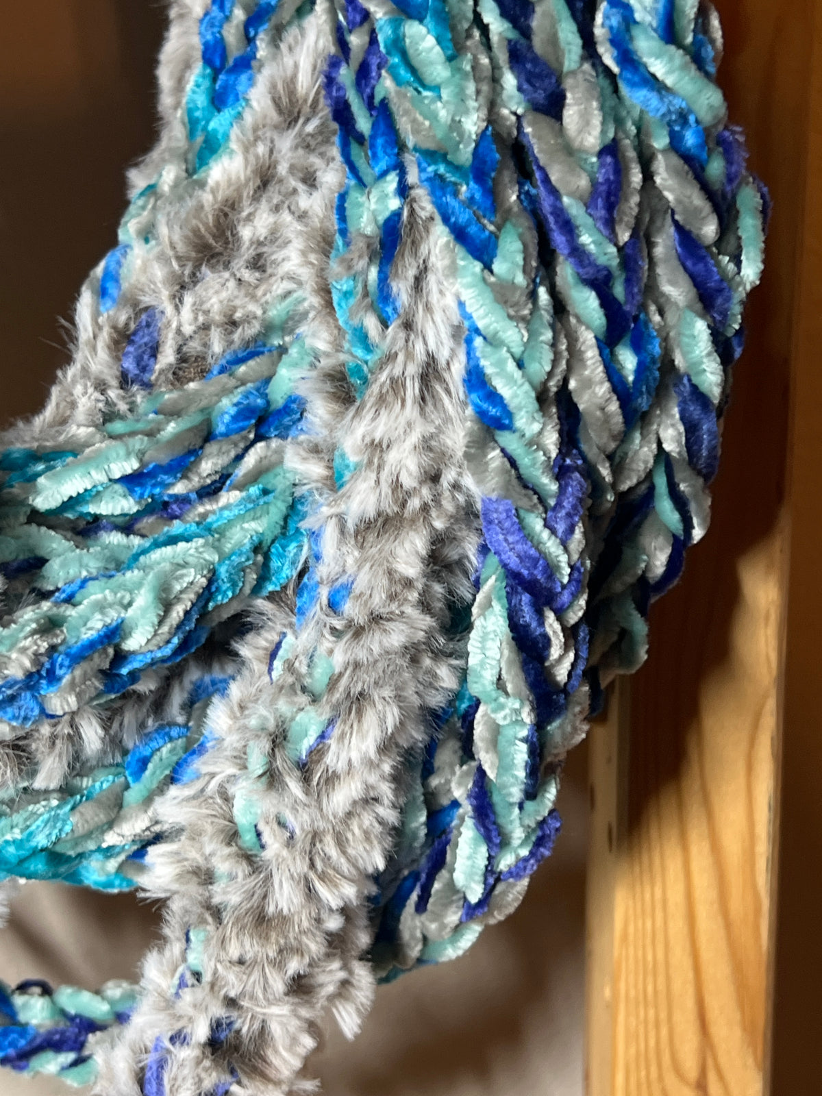 "Cerulean Titan" Luscious Lei - Large, Triple