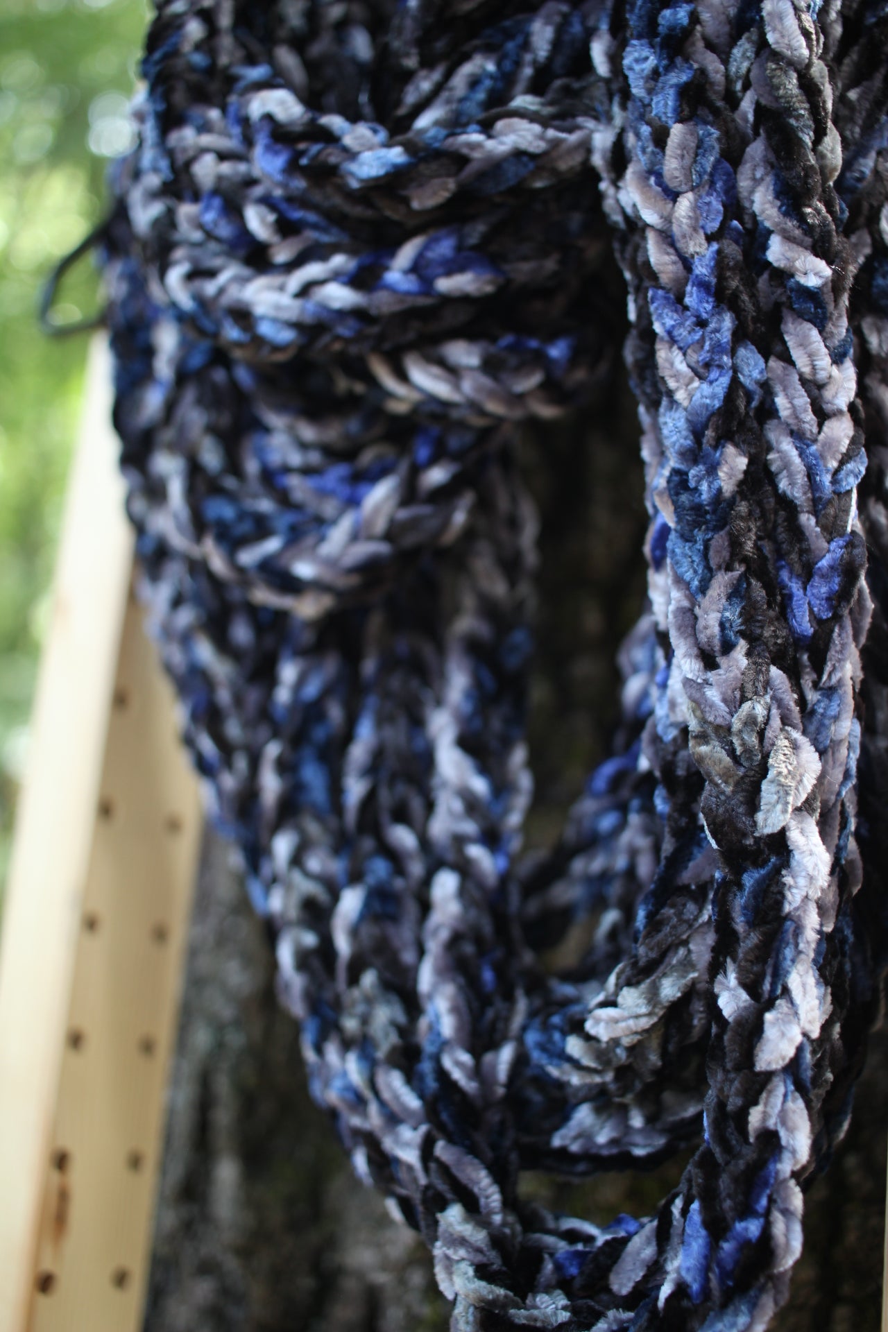 "Midnight Blue" Luscious Lei - Medium, Triple