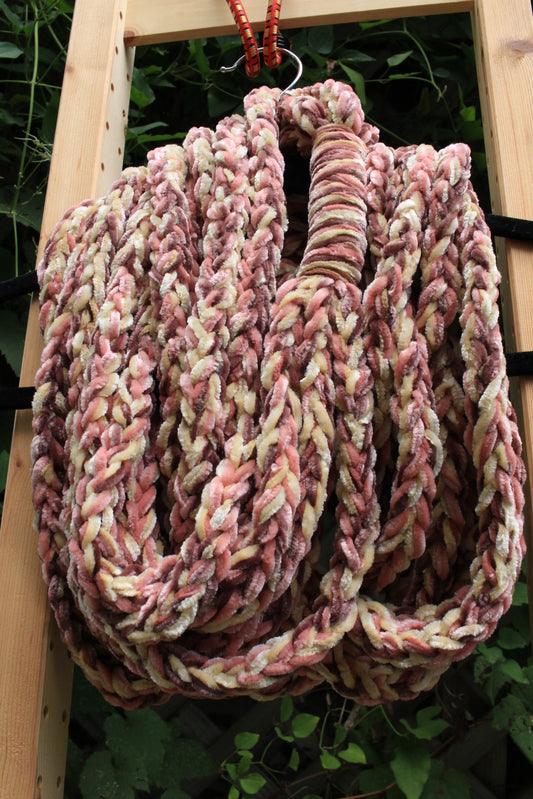 "Neopolitan" Luscious Lei - Medium, Triple