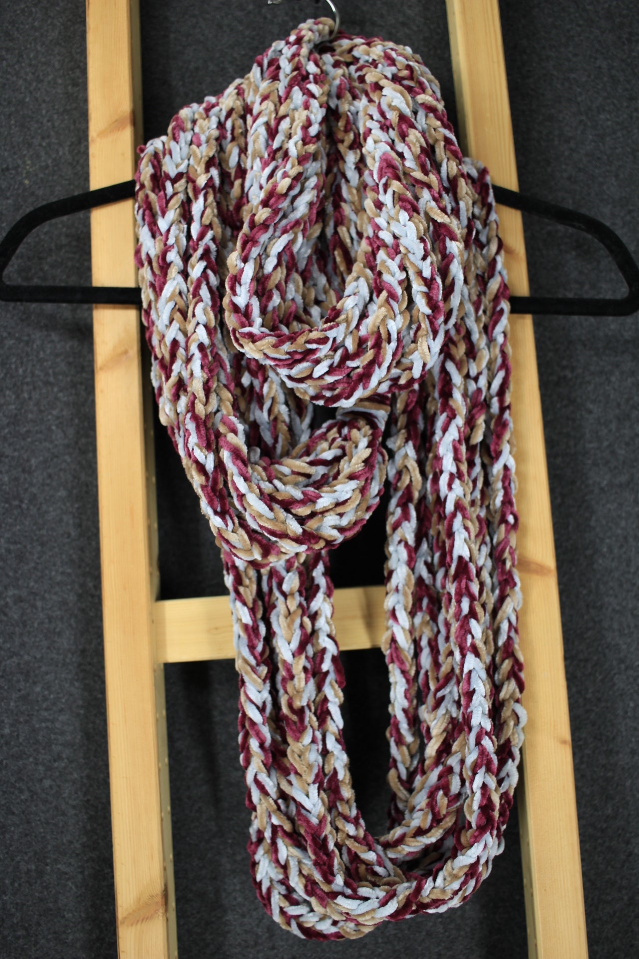 "Crimson Knight" Luscious Lei - Large, Triple